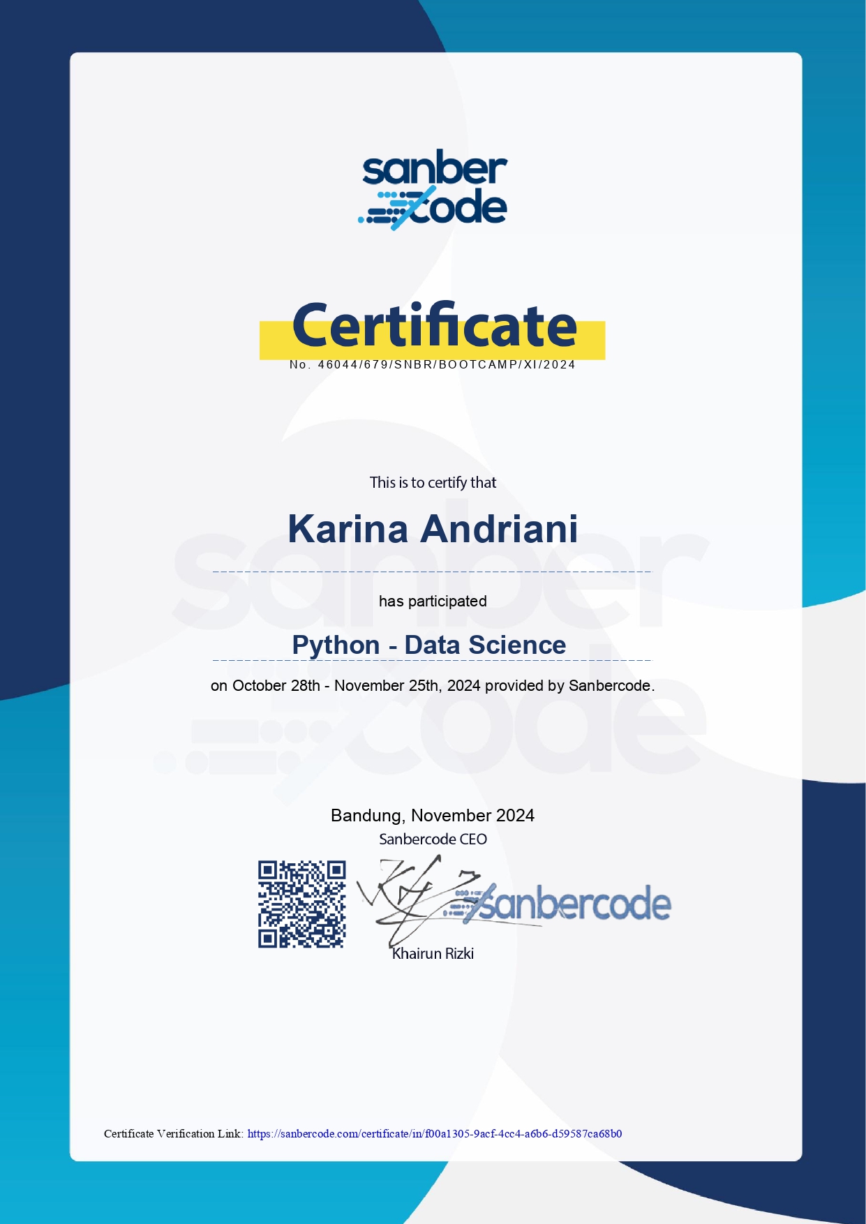Data Science with Python