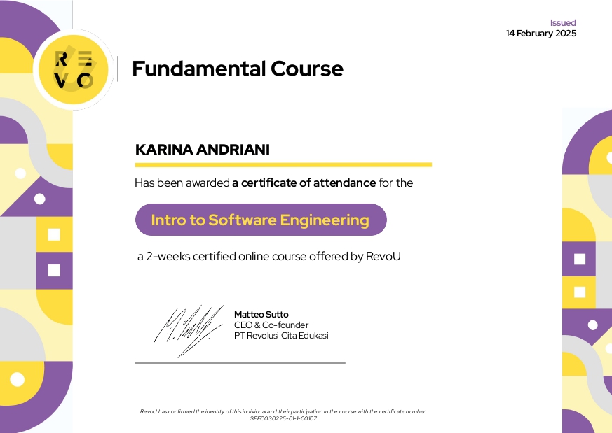 Intro Software Engineering